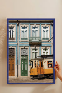 HOMEPACK Ahşap Çerçeveli Tablo Çerçeveli Poster Sanatsal Modern Duvar Dekoru BEK-8440