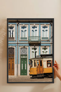 HOMEPACK Ahşap Çerçeveli Tablo Çerçeveli Poster Sanatsal Modern Duvar Dekoru BEK-8440