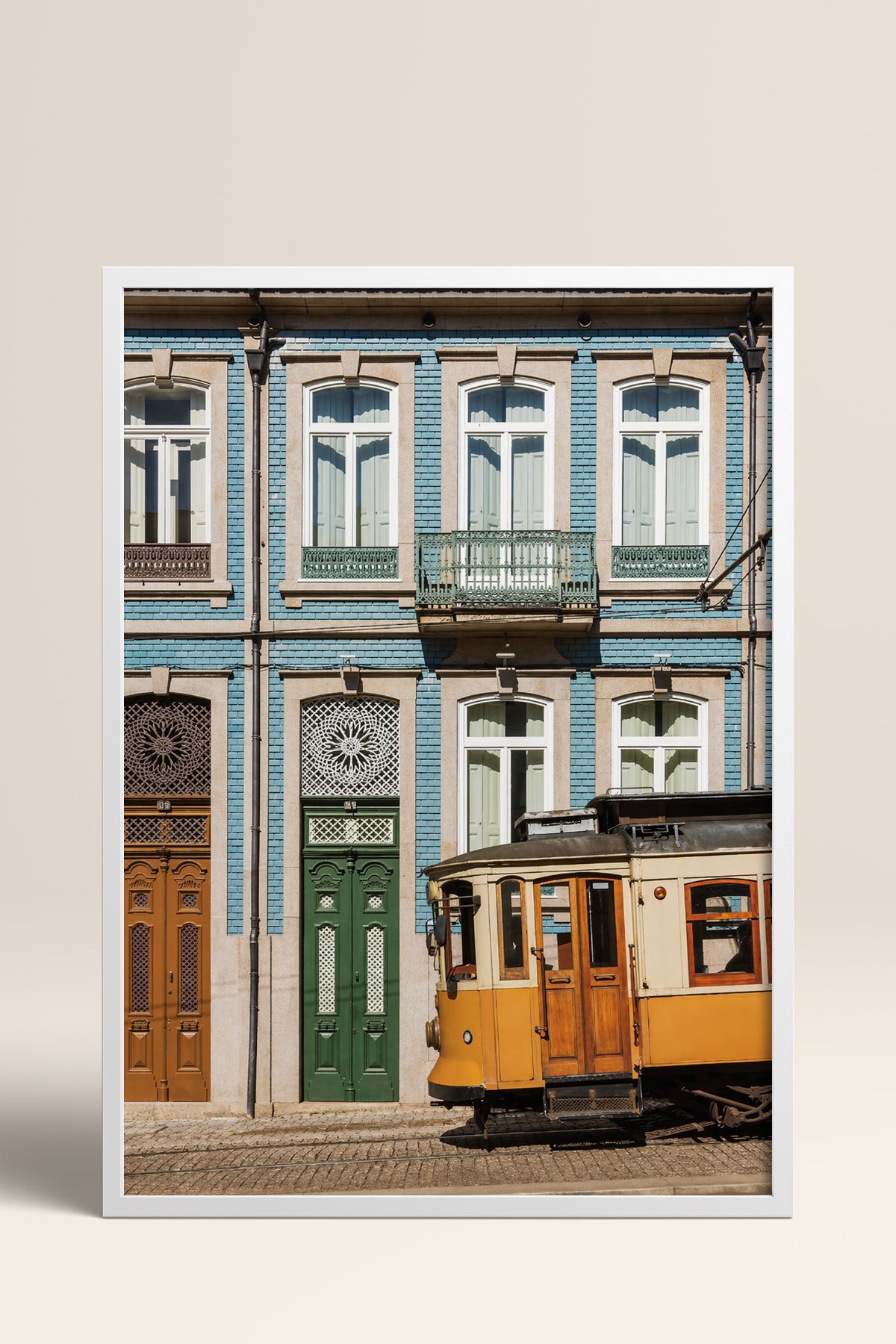 HOMEPACK Ahşap Çerçeveli Tablo Çerçeveli Poster Sanatsal Modern Duvar Dekoru BEK-8440