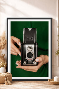 HOMEPACK Ahşap Çerçeveli Tablo Çerçeveli Poster Sanatsal Modern Duvar Dekoru BEK-8441