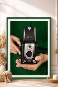 HOMEPACK Ahşap Çerçeveli Tablo Çerçeveli Poster Sanatsal Modern Duvar Dekoru BEK-8441