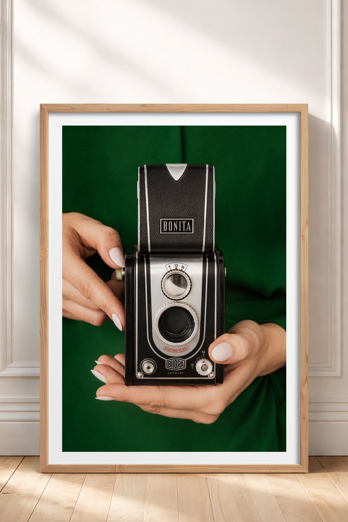 HOMEPACK Ahşap Çerçeveli Tablo Çerçeveli Poster Sanatsal Modern Duvar Dekoru BEK-8441