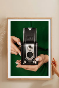 HOMEPACK Ahşap Çerçeveli Tablo Çerçeveli Poster Sanatsal Modern Duvar Dekoru BEK-8441