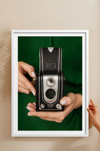 HOMEPACK Ahşap Çerçeveli Tablo Çerçeveli Poster Sanatsal Modern Duvar Dekoru BEK-8441