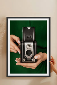 HOMEPACK Ahşap Çerçeveli Tablo Çerçeveli Poster Sanatsal Modern Duvar Dekoru BEK-8441