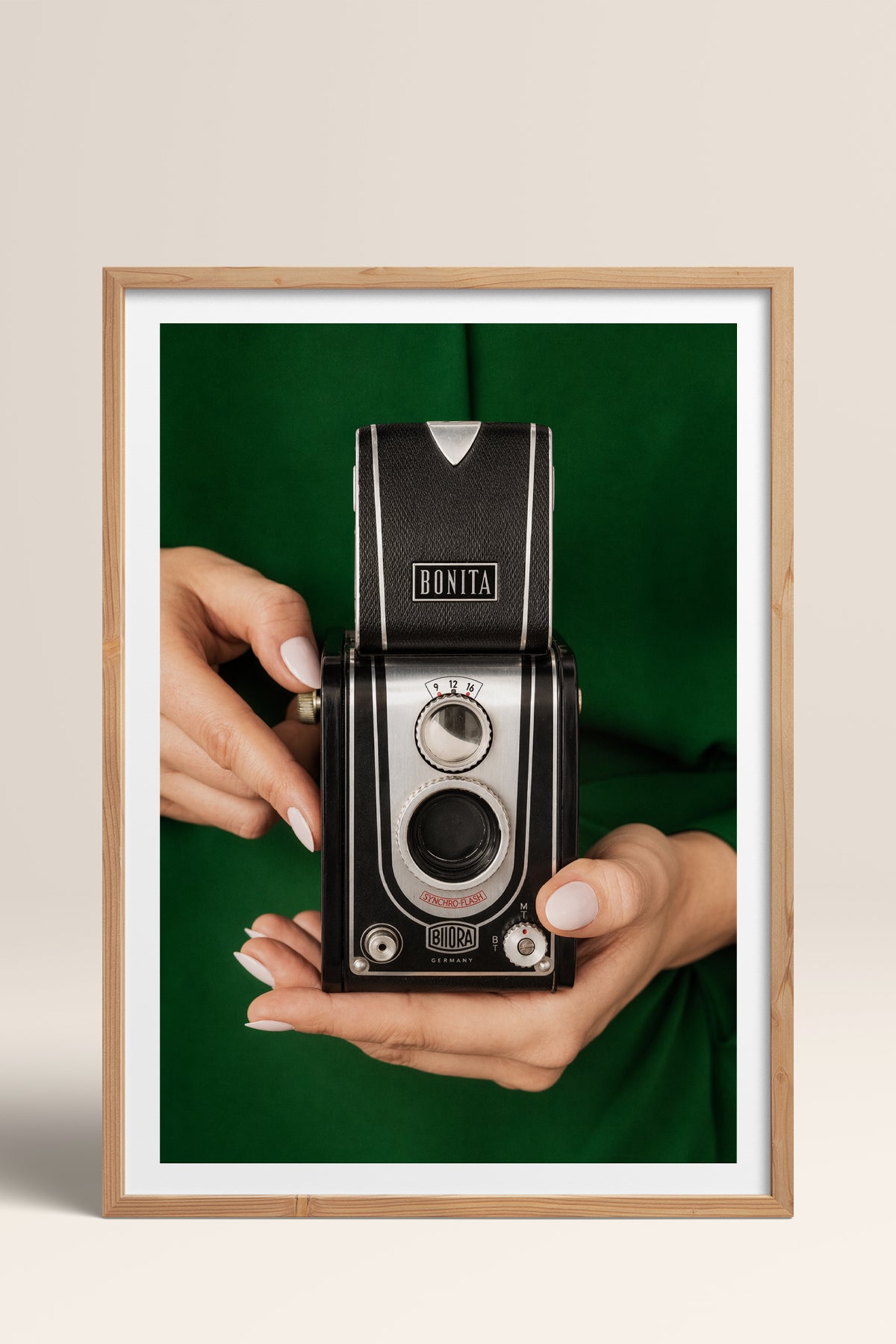 HOMEPACK Ahşap Çerçeveli Tablo Çerçeveli Poster Sanatsal Modern Duvar Dekoru BEK-8441