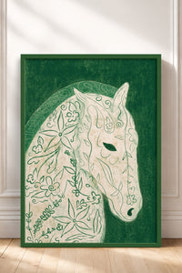 HOMEPACK Ahşap Çerçeveli Tablo Çerçeveli Poster Sanatsal Modern Duvar Dekoru BEK-8442