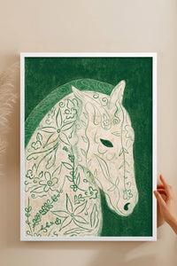 HOMEPACK Ahşap Çerçeveli Tablo Çerçeveli Poster Sanatsal Modern Duvar Dekoru BEK-8442