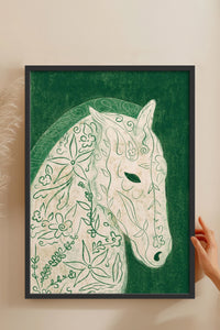HOMEPACK Ahşap Çerçeveli Tablo Çerçeveli Poster Sanatsal Modern Duvar Dekoru BEK-8442