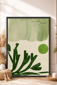 HOMEPACK Ahşap Çerçeveli Tablo Çerçeveli Poster Sanatsal Modern Duvar Dekoru BEK-8443