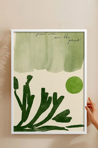 HOMEPACK Ahşap Çerçeveli Tablo Çerçeveli Poster Sanatsal Modern Duvar Dekoru BEK-8443