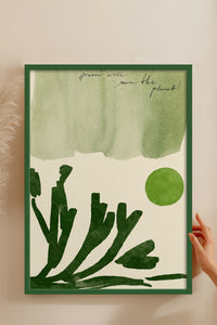 HOMEPACK Ahşap Çerçeveli Tablo Çerçeveli Poster Sanatsal Modern Duvar Dekoru BEK-8443