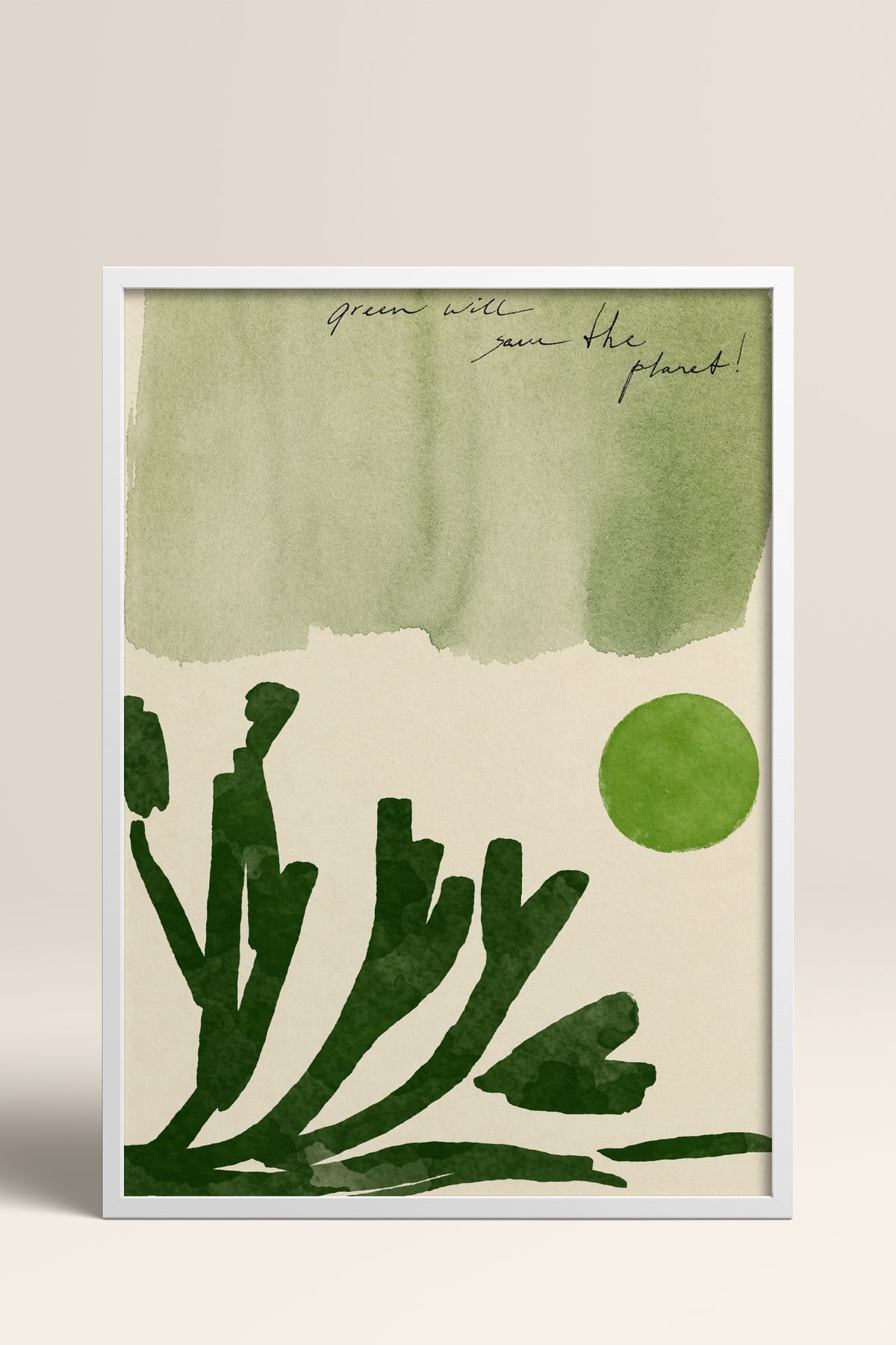 HOMEPACK Ahşap Çerçeveli Tablo Çerçeveli Poster Sanatsal Modern Duvar Dekoru BEK-8443