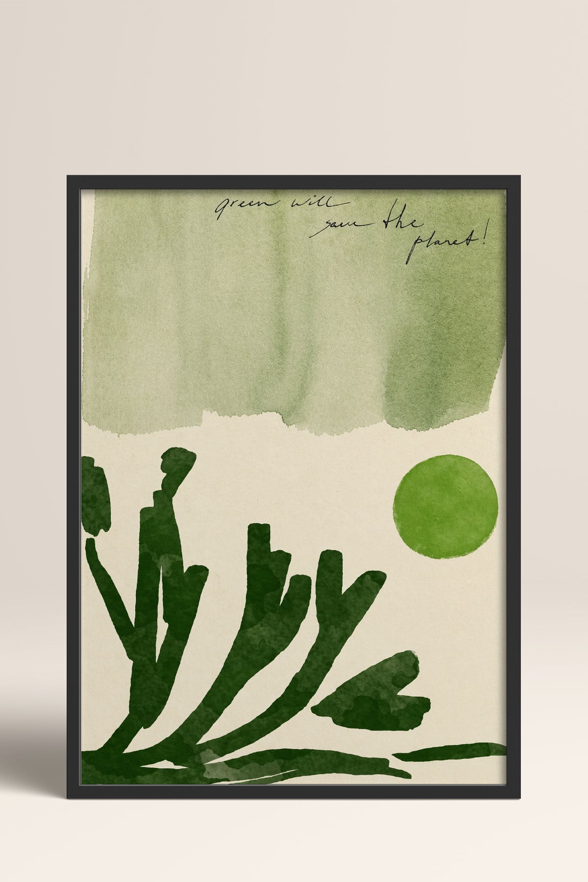 HOMEPACK Ahşap Çerçeveli Tablo Çerçeveli Poster Sanatsal Modern Duvar Dekoru BEK-8443