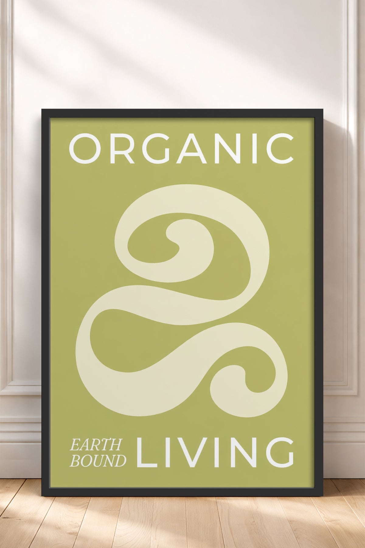 HOMEPACK Ahşap Çerçeveli Tablo Çerçeveli Poster Sanatsal Modern Duvar Dekoru BEK-8446