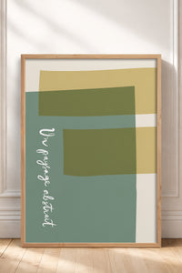 HOMEPACK Ahşap Çerçeveli Tablo Çerçeveli Poster Sanatsal Modern Duvar Dekoru BEK-8448