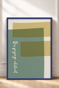 HOMEPACK Ahşap Çerçeveli Tablo Çerçeveli Poster Sanatsal Modern Duvar Dekoru BEK-8448
