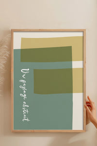 HOMEPACK Ahşap Çerçeveli Tablo Çerçeveli Poster Sanatsal Modern Duvar Dekoru BEK-8448