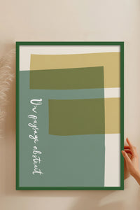 HOMEPACK Ahşap Çerçeveli Tablo Çerçeveli Poster Sanatsal Modern Duvar Dekoru BEK-8448