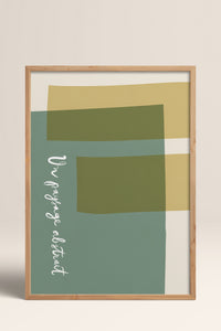 HOMEPACK Ahşap Çerçeveli Tablo Çerçeveli Poster Sanatsal Modern Duvar Dekoru BEK-8448