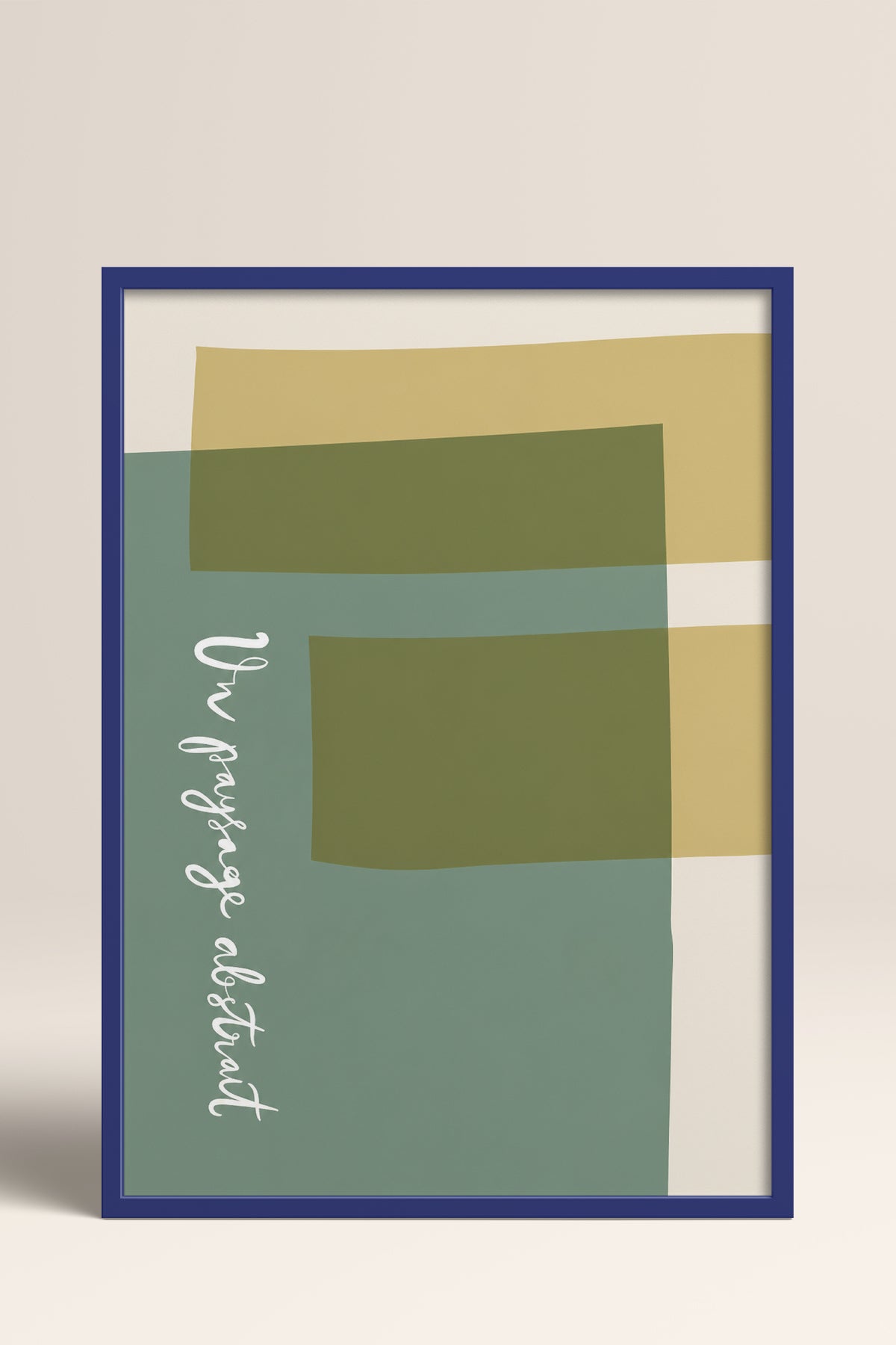 HOMEPACK Ahşap Çerçeveli Tablo Çerçeveli Poster Sanatsal Modern Duvar Dekoru BEK-8448