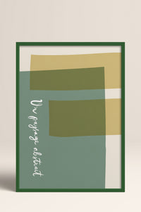 HOMEPACK Ahşap Çerçeveli Tablo Çerçeveli Poster Sanatsal Modern Duvar Dekoru BEK-8448