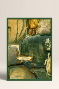HOMEPACK Ahşap Çerçeveli Tablo Çerçeveli Poster Sanatsal Modern Duvar Dekoru BEK-8449