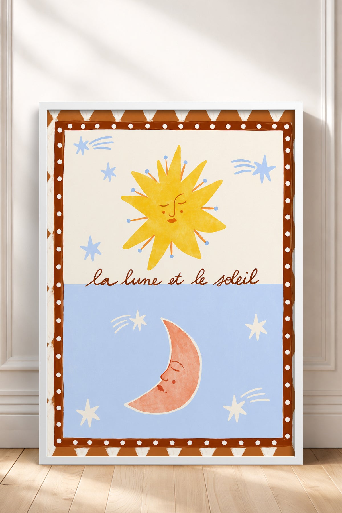 HOMEPACK Ahşap Çerçeveli Tablo Çerçeveli Poster Sanatsal Modern Duvar Dekoru BEK-8451