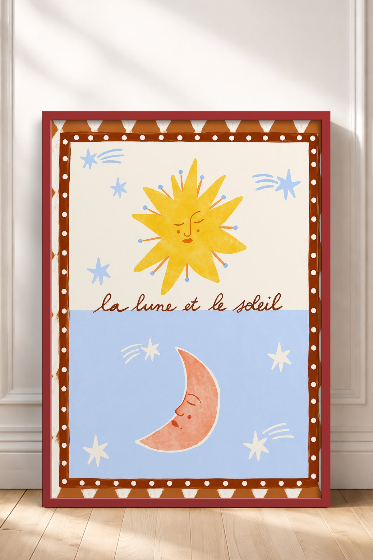 HOMEPACK Ahşap Çerçeveli Tablo Çerçeveli Poster Sanatsal Modern Duvar Dekoru BEK-8451