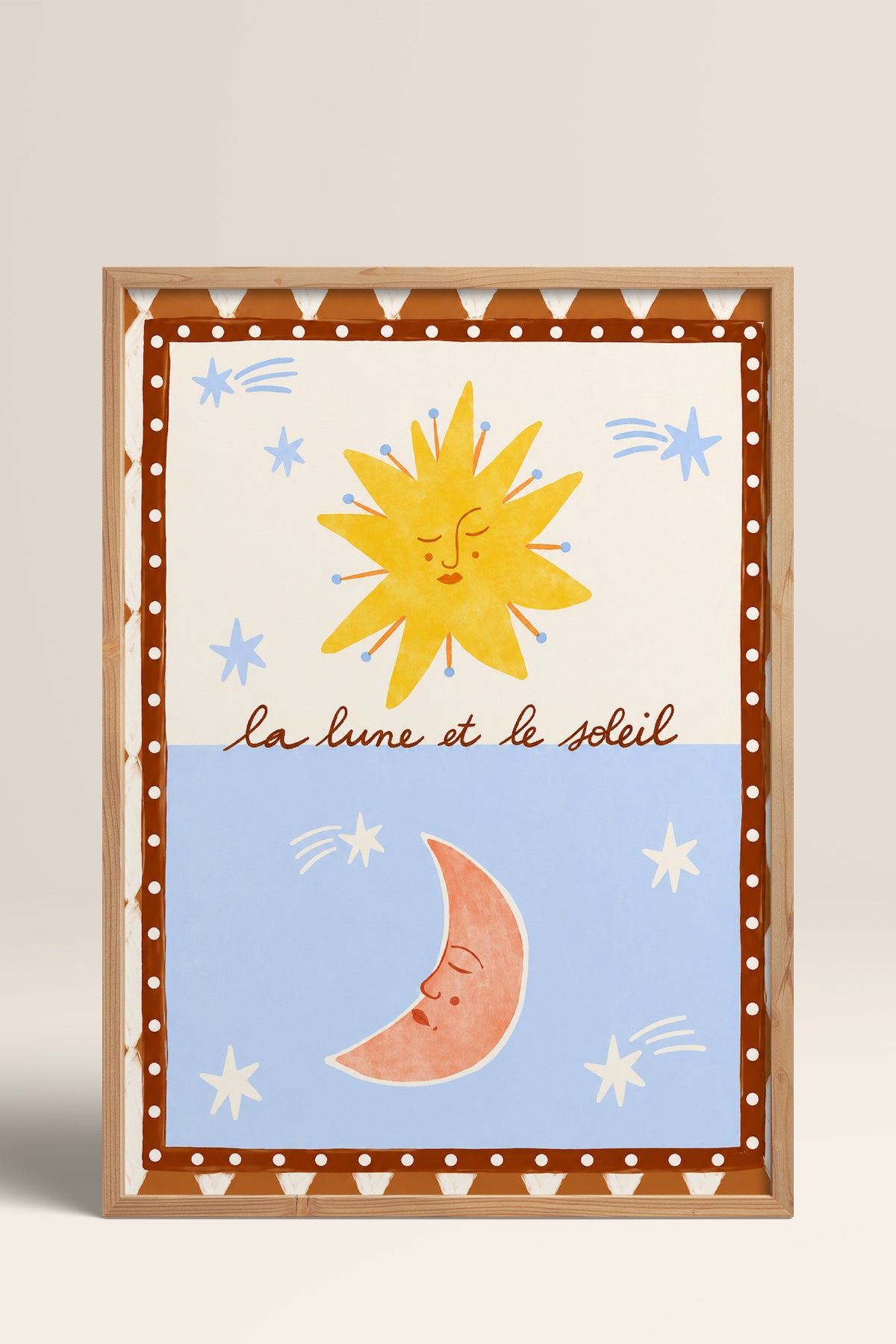 HOMEPACK Ahşap Çerçeveli Tablo Çerçeveli Poster Sanatsal Modern Duvar Dekoru BEK-8451