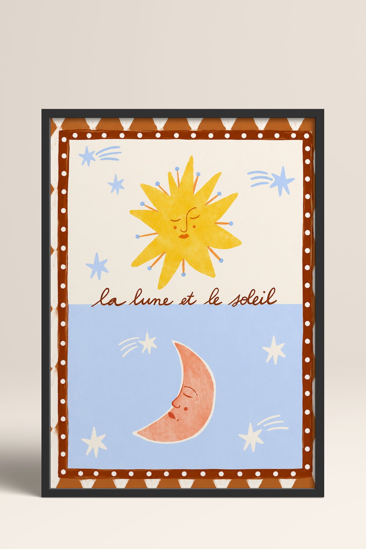 HOMEPACK Ahşap Çerçeveli Tablo Çerçeveli Poster Sanatsal Modern Duvar Dekoru BEK-8451