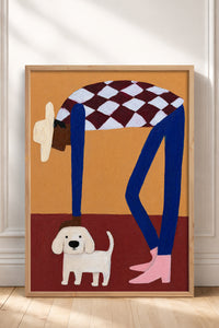 HOMEPACK Ahşap Çerçeveli Tablo Çerçeveli Poster Sanatsal Modern Duvar Dekoru BEK-8453