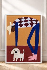 HOMEPACK Ahşap Çerçeveli Tablo Çerçeveli Poster Sanatsal Modern Duvar Dekoru BEK-8453