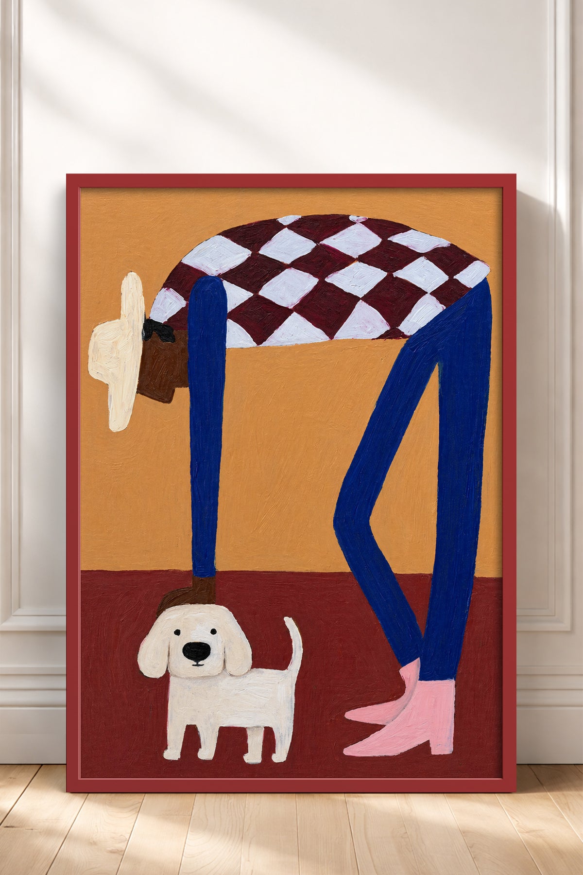 HOMEPACK Ahşap Çerçeveli Tablo Çerçeveli Poster Sanatsal Modern Duvar Dekoru BEK-8453