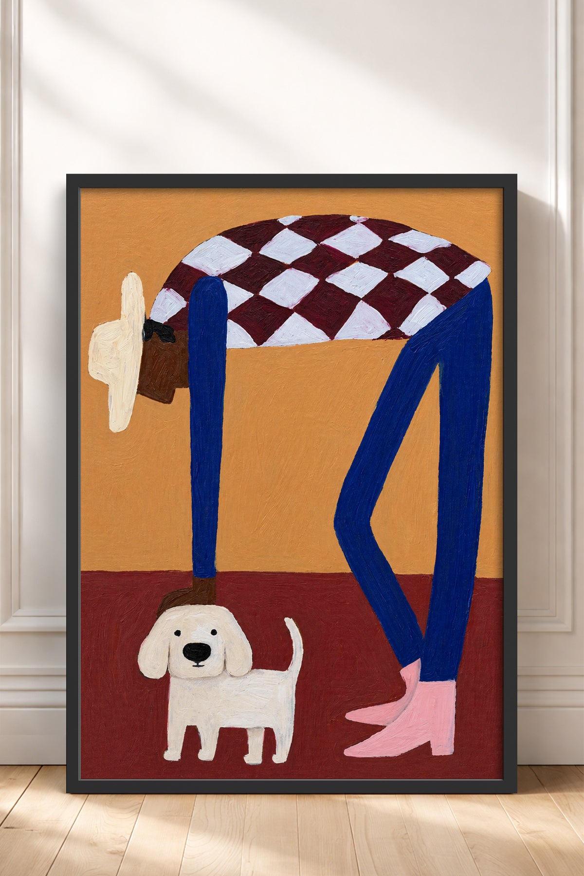 HOMEPACK Ahşap Çerçeveli Tablo Çerçeveli Poster Sanatsal Modern Duvar Dekoru BEK-8453