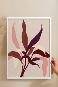 HOMEPACK Ahşap Çerçeveli Tablo Çerçeveli Poster Sanatsal Modern Duvar Dekoru BEK-8454