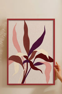 HOMEPACK Ahşap Çerçeveli Tablo Çerçeveli Poster Sanatsal Modern Duvar Dekoru BEK-8454