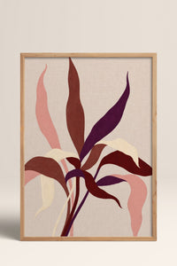 HOMEPACK Ahşap Çerçeveli Tablo Çerçeveli Poster Sanatsal Modern Duvar Dekoru BEK-8454
