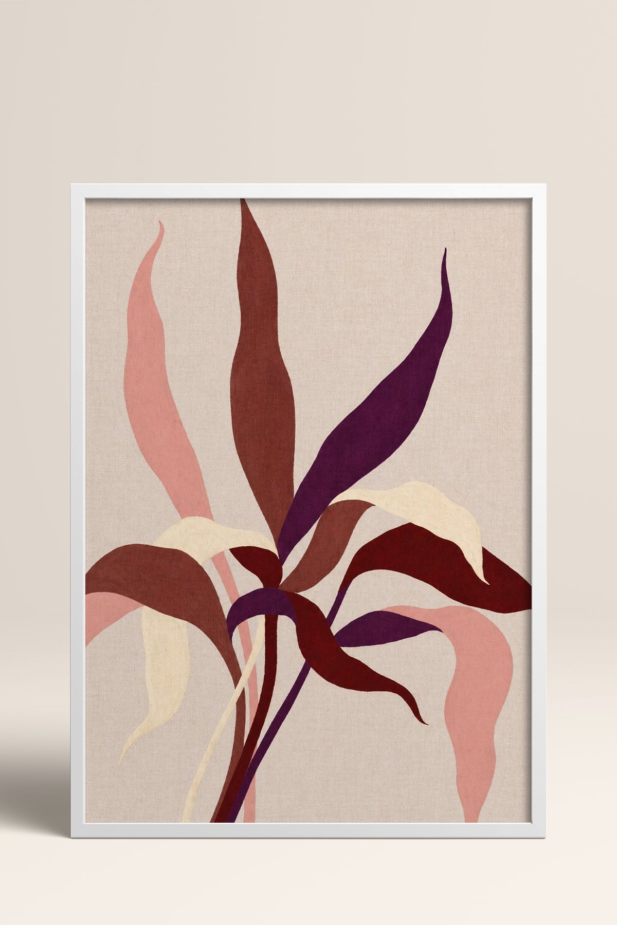 HOMEPACK Ahşap Çerçeveli Tablo Çerçeveli Poster Sanatsal Modern Duvar Dekoru BEK-8454