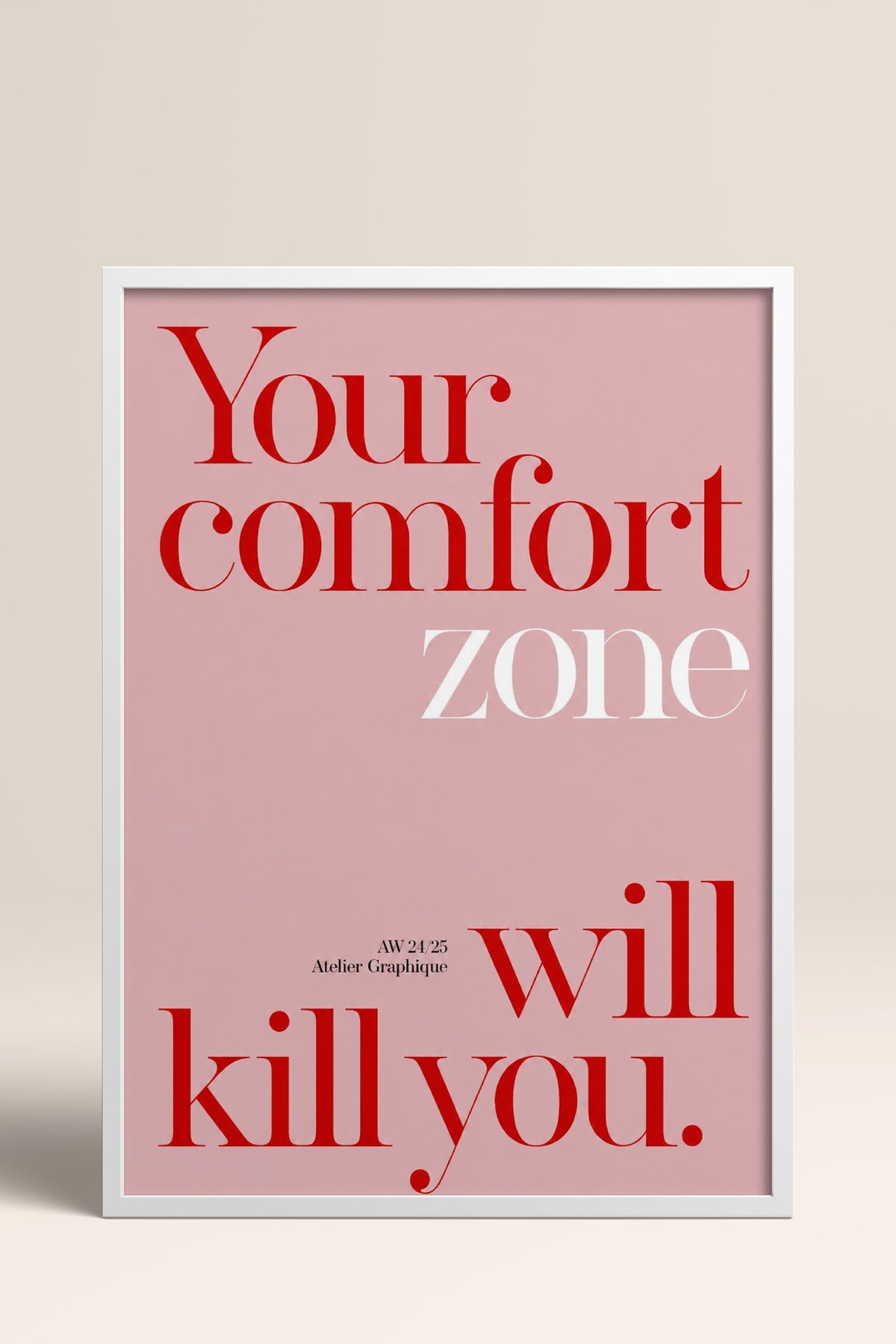 HOMEPACK Ahşap Çerçeveli Tablo Çerçeveli Poster Sanatsal Modern Duvar Dekoru BEK-8455