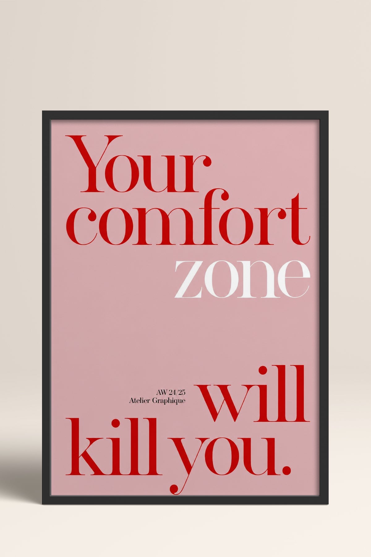 HOMEPACK Ahşap Çerçeveli Tablo Çerçeveli Poster Sanatsal Modern Duvar Dekoru BEK-8455