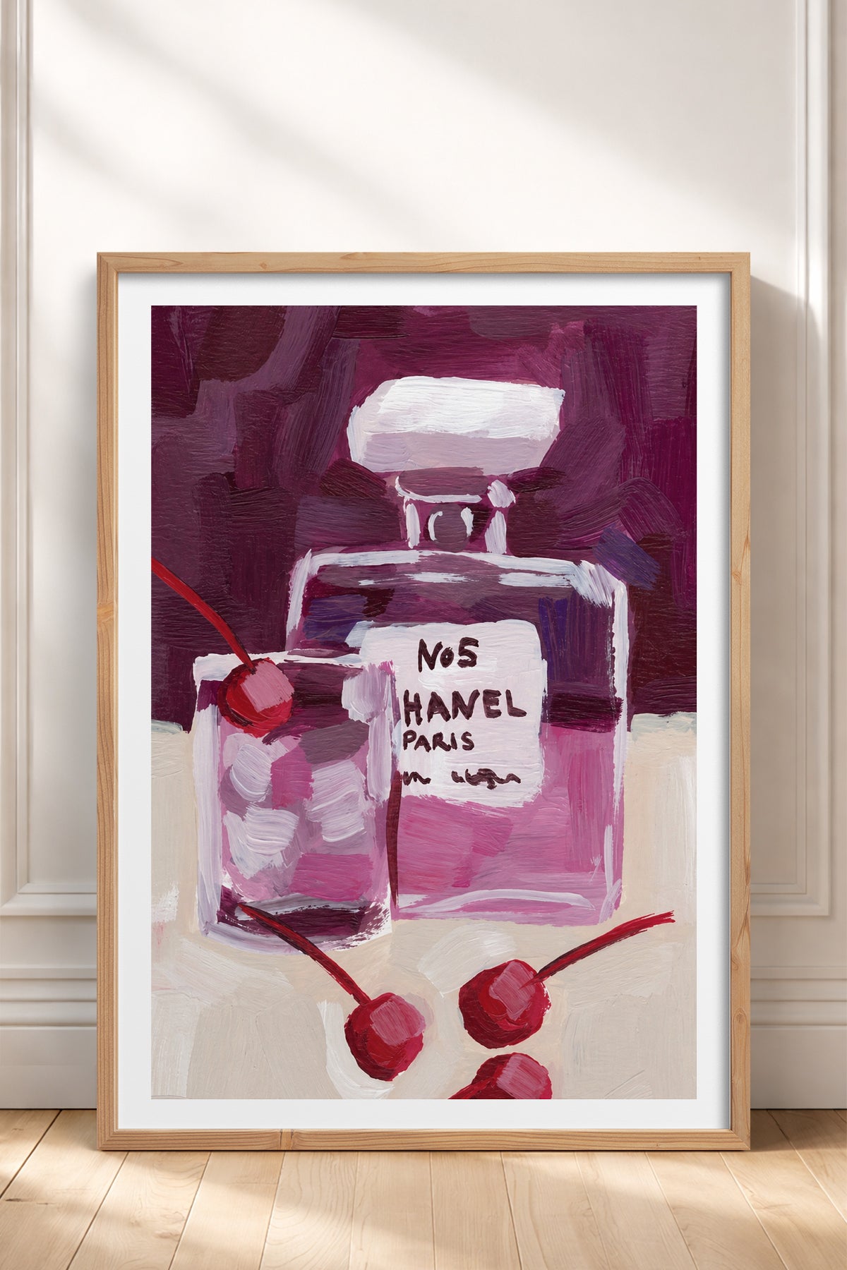 HOMEPACK Ahşap Çerçeveli Tablo Çerçeveli Poster Sanatsal Modern Duvar Dekoru BEK-8456