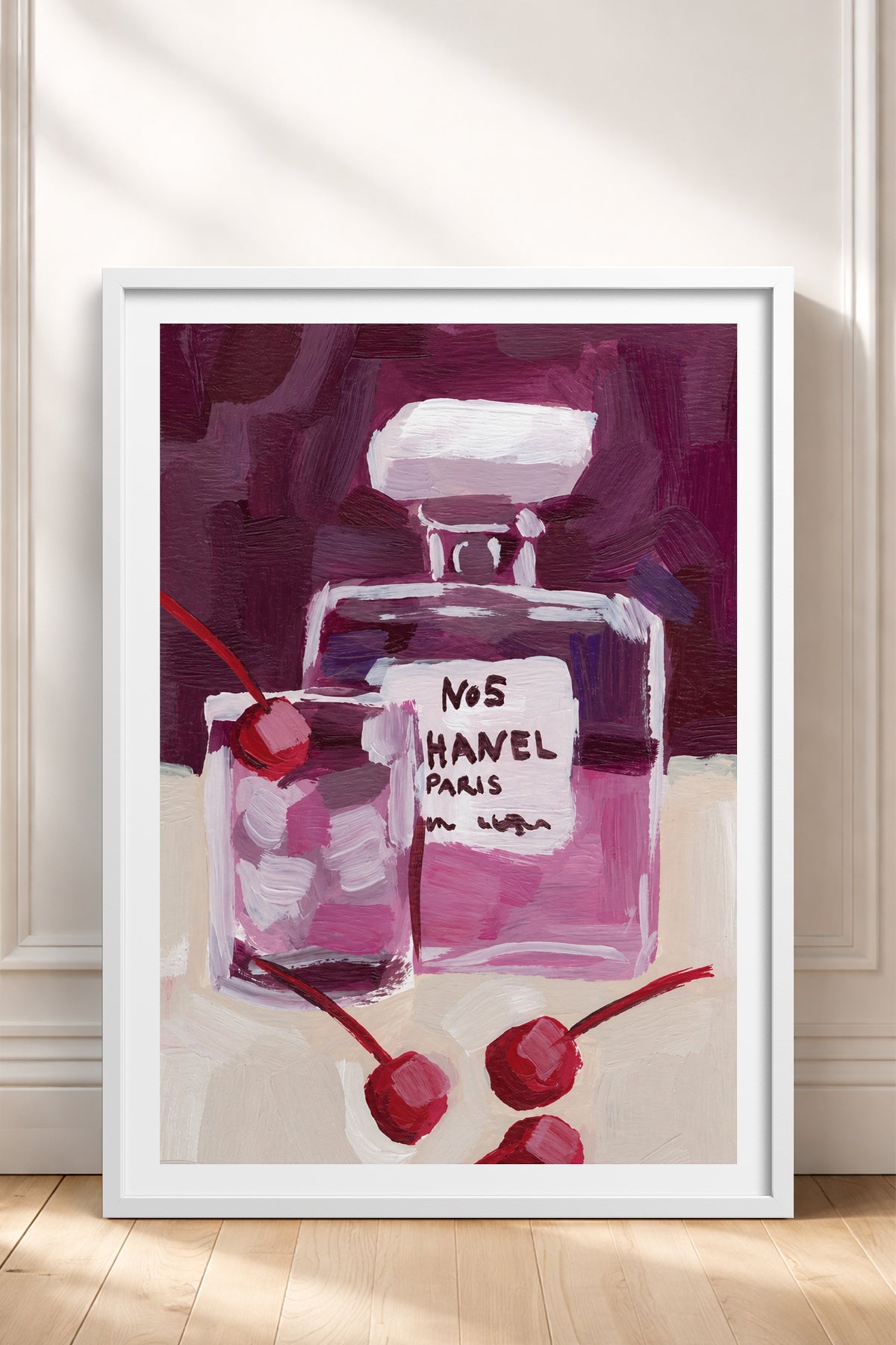 HOMEPACK Ahşap Çerçeveli Tablo Çerçeveli Poster Sanatsal Modern Duvar Dekoru BEK-8456