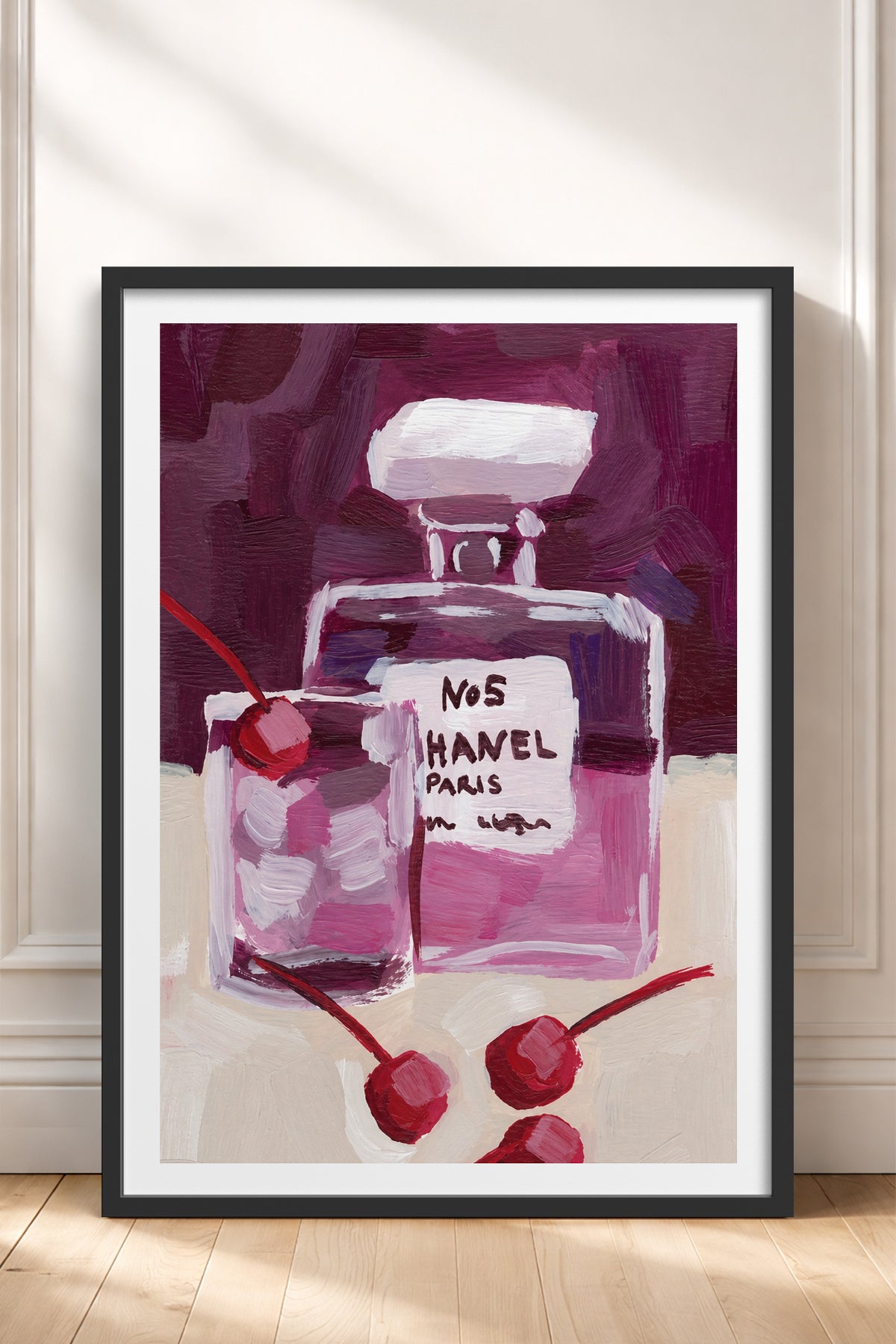 HOMEPACK Ahşap Çerçeveli Tablo Çerçeveli Poster Sanatsal Modern Duvar Dekoru BEK-8456