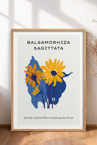 HOMEPACK Ahşap Çerçeveli Tablo Çerçeveli Poster Sanatsal Modern Duvar Dekoru BLOSSOM-02