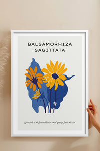 HOMEPACK Ahşap Çerçeveli Tablo Çerçeveli Poster Sanatsal Modern Duvar Dekoru BLOSSOM-02