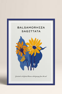HOMEPACK Ahşap Çerçeveli Tablo Çerçeveli Poster Sanatsal Modern Duvar Dekoru BLOSSOM-02