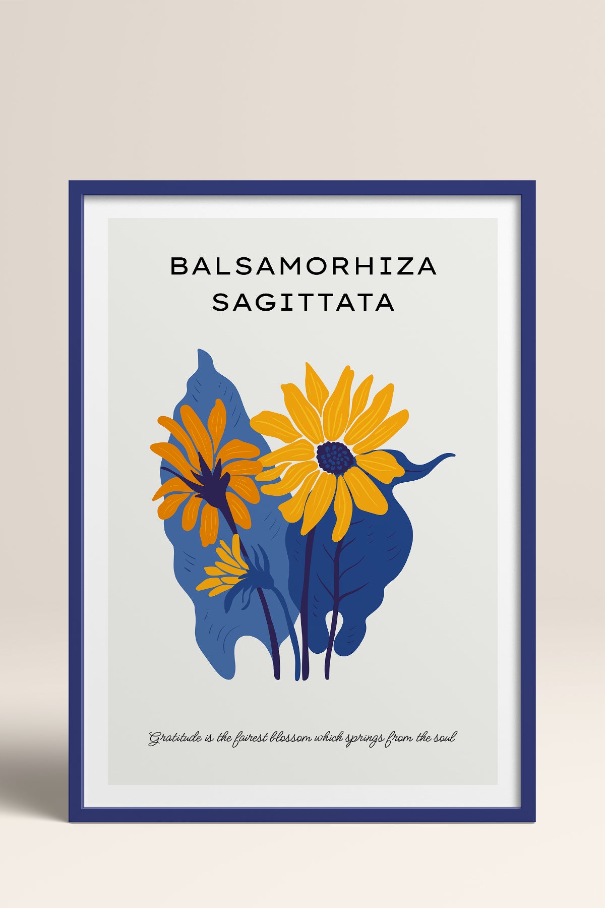 HOMEPACK Ahşap Çerçeveli Tablo Çerçeveli Poster Sanatsal Modern Duvar Dekoru BLOSSOM-02
