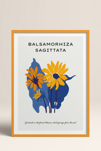 HOMEPACK Ahşap Çerçeveli Tablo Çerçeveli Poster Sanatsal Modern Duvar Dekoru BLOSSOM-02