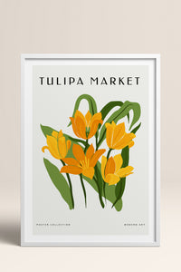 HOMEPACK Ahşap Çerçeveli Tablo Çerçeveli Poster Sanatsal Modern Duvar Dekoru BLOSSOM-06